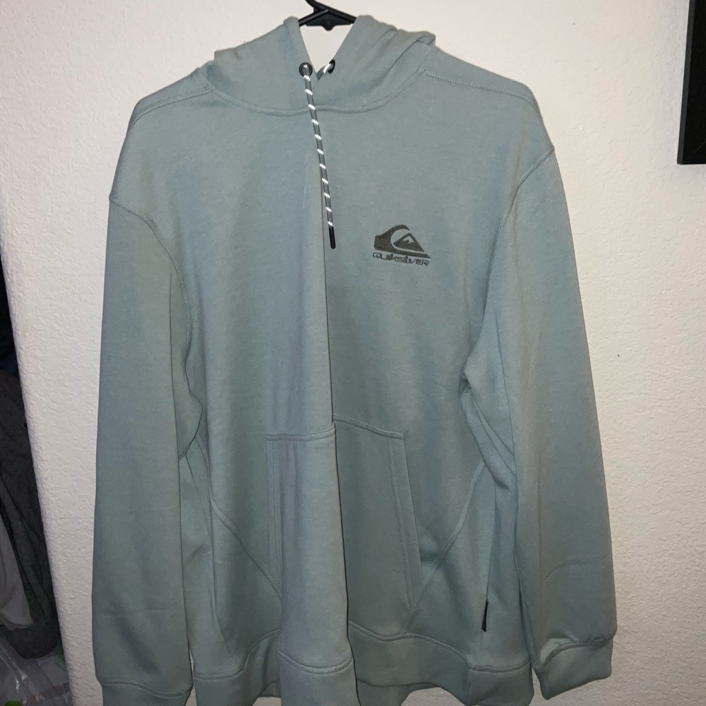 Quiksilver Light Blue Hoodie